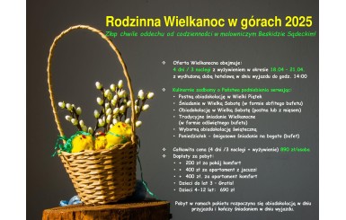 Rodzinna Wielkanoc w górach 2025!